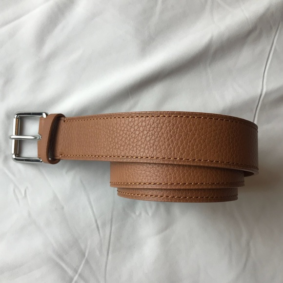 NEW POLO Ralph Lauren Pebbled Leather Belt S 30”